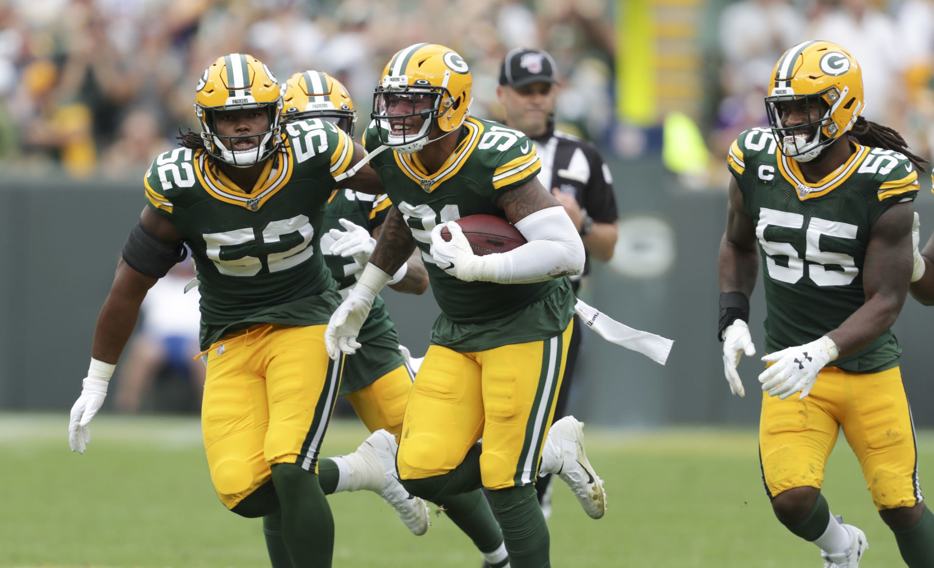 Packers 21, Vikings 16